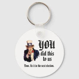 Ni gjorde detta mot oss nyckelring