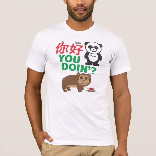 Ni Hao dig Doin'? Tröja (Framsida)