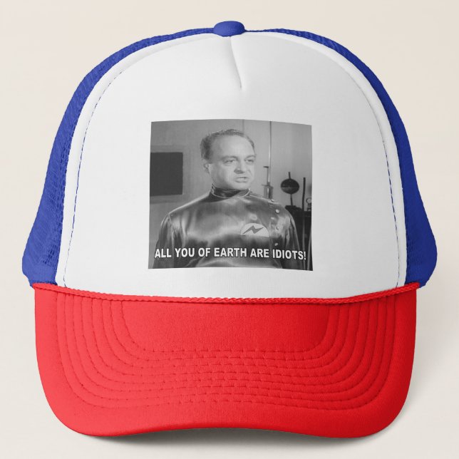 Ni Jordens invånare är idioter Keps (Framsida)