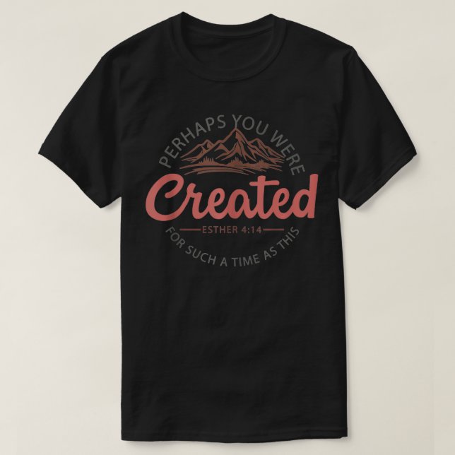 Ni kanske Skapades så här en gång T Shirt (Design framsida)