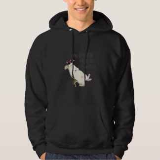 Ni människor måste vara utmattade katt med solglas hoodie