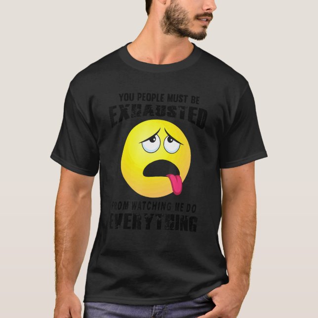 Ni måste få ett slut på Sarcastic Humor Grap T Shirt (Framsida)
