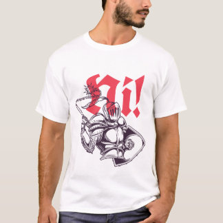 Ni Soldier Modern White Art Illustration Trendig T Shirt
