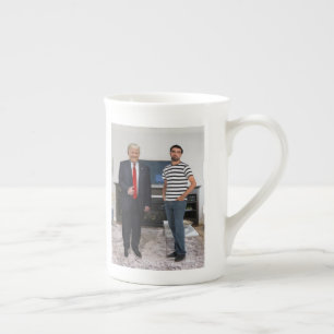 Ni träffade president Donald Trump Lägg till di Benporslin Mugg