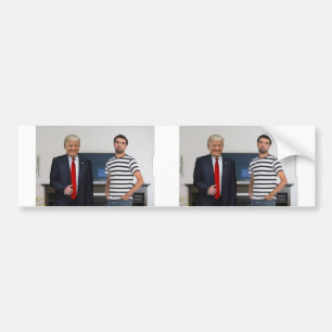 Ni träffade president Donald Trump Lägg till di Bildekal