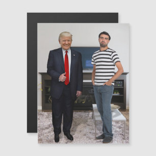 Ni träffade president Donald Trump Lägg till di Magnetisk Inbjudningskort
