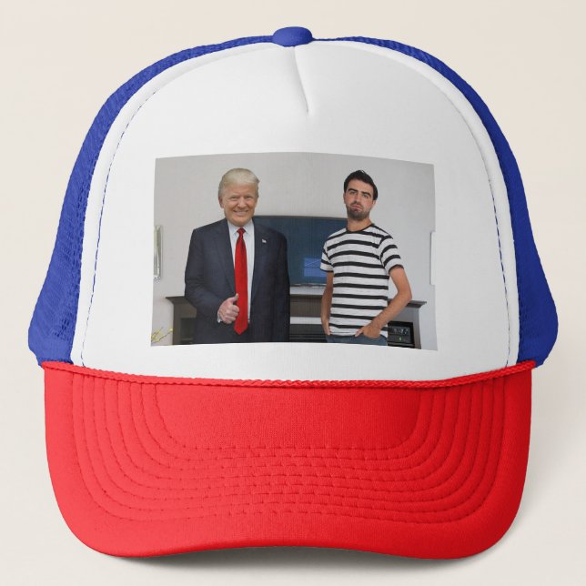 Ni träffade president Donald Trump | Lägg till fot Keps (Framsida)