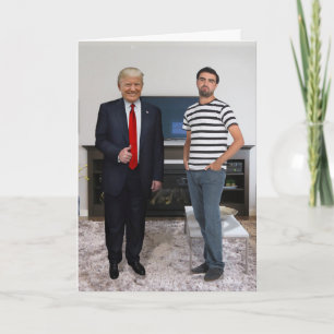 Ni träffade president Donald Trump Lägg till fot Kort