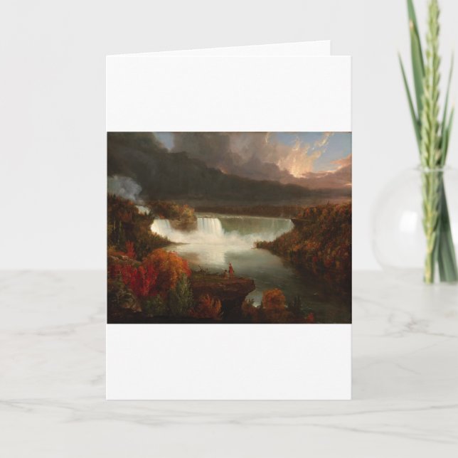 Niagara fallen kort (Framsida)