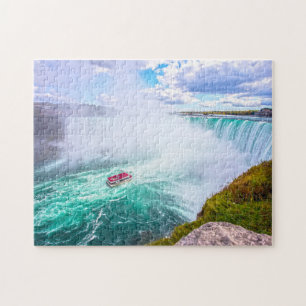Niagara fallen Ontario Kanada. Pussel