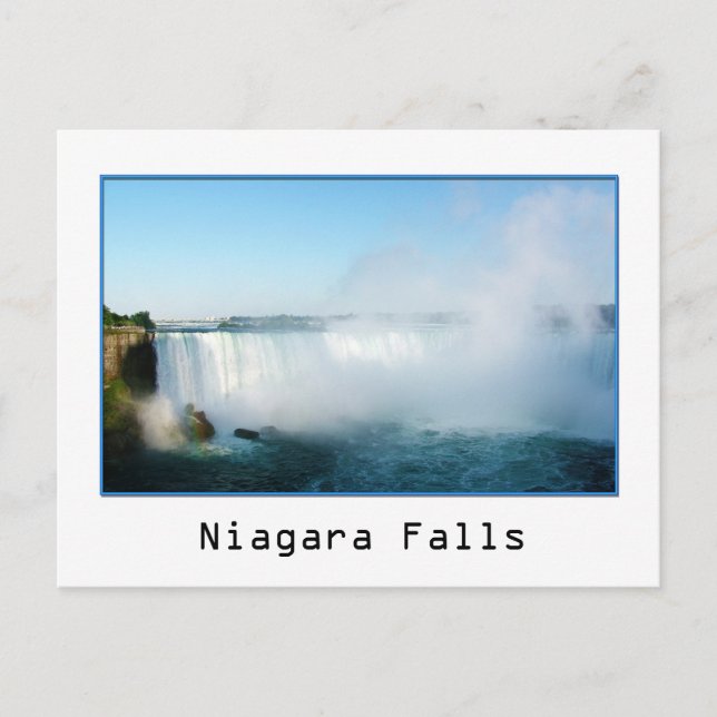Niagara fallen vykort (Framsida)