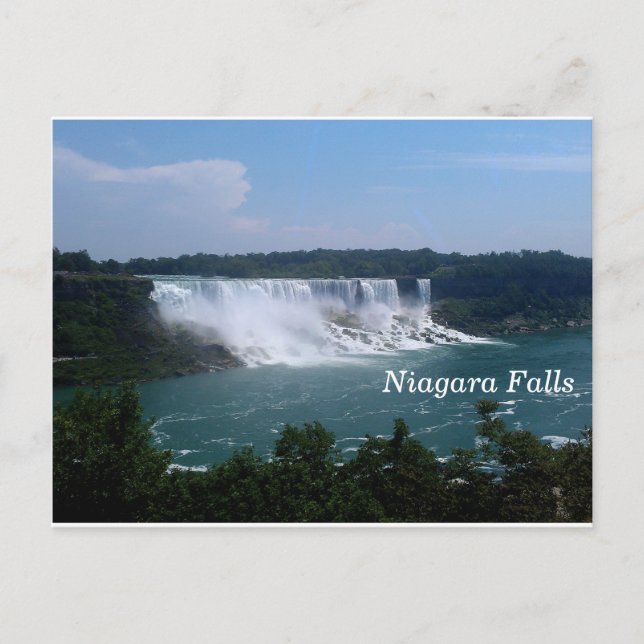 Niagara fallen vykort (Framsida)