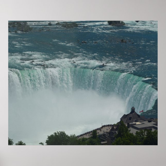 NIAGARA FALLER STORA 48 X 40 CANVAS GLOSS POSTER (Framsidan)