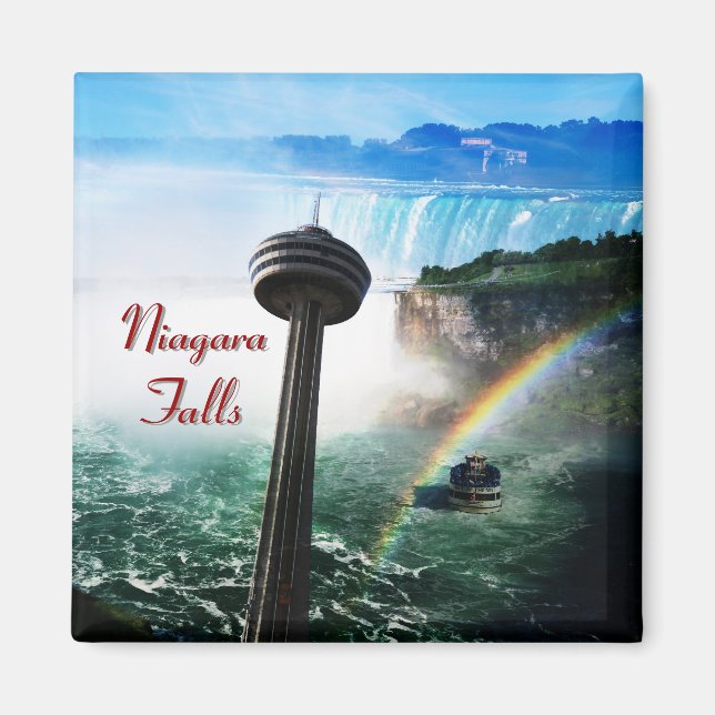 Niagara faller vattenfall magnet (Framsidan)