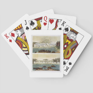 Niagara Falls, 1818 (färg engrave) Casinokort