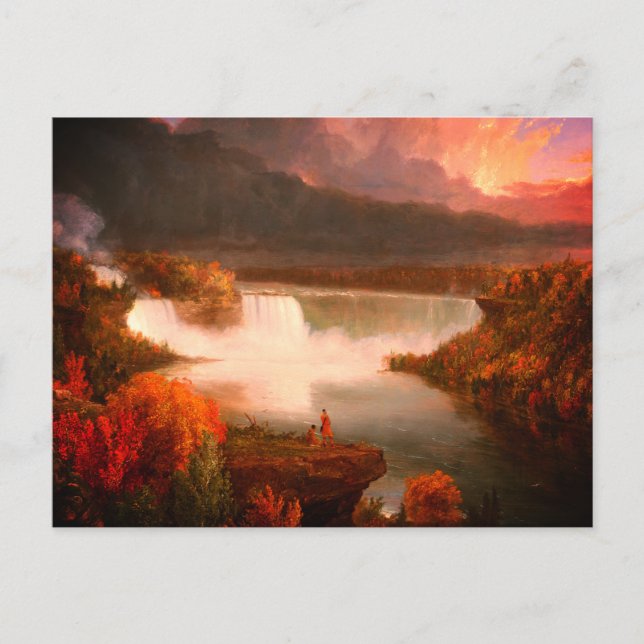 Niagara Falls 1830 Vykort (Framsida)