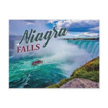 Niagara Falls 90's Stil vykort