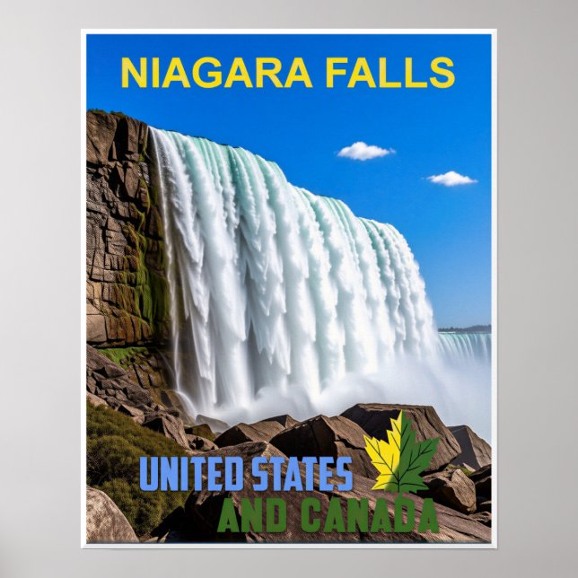 Niagara Falls-affisch Poster (Framsidan)