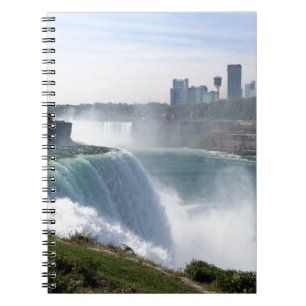 Niagara Falls Anteckningsbok Med Spiral