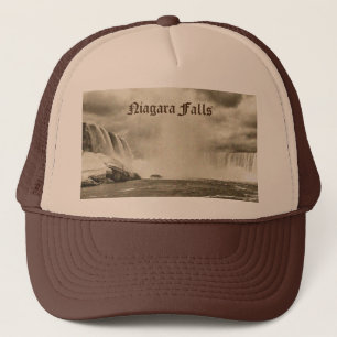 Niagara Falls antik Sepiatruckerkeps Keps