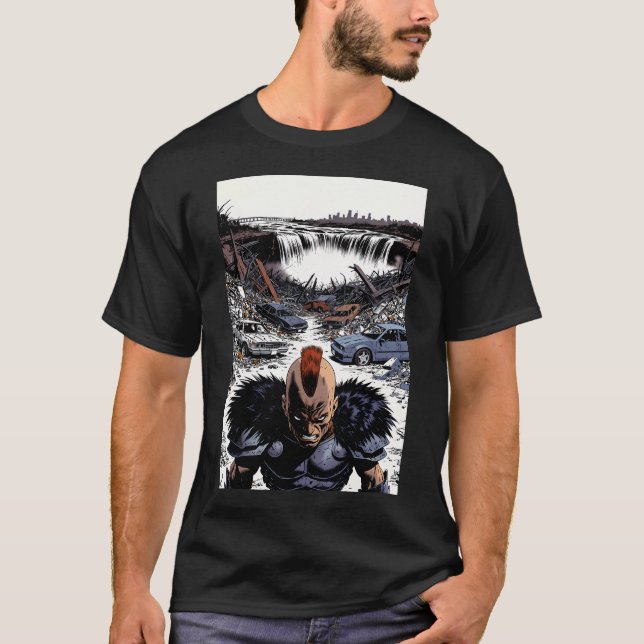 Niagara Falls: Apokalyps T Shirt (Framsida)