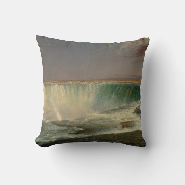 Niagara Falls av Frederic Edwin Church Kudde (Framsida)