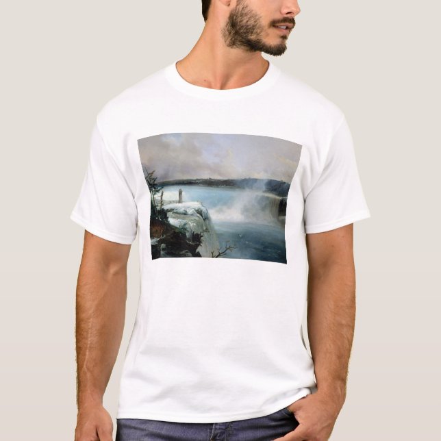 Niagara Falls c.1837-40 (olja på kanfas) Tröja (Framsida)