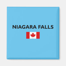 Niagara Falls Canada Canadian Flagga Light-Färg Magnet
