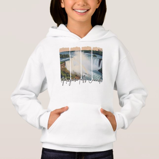 Niagara Falls Canada T Shirt (Framsida)