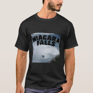Niagara Falls Canada Usa Tour Typography T Shirt