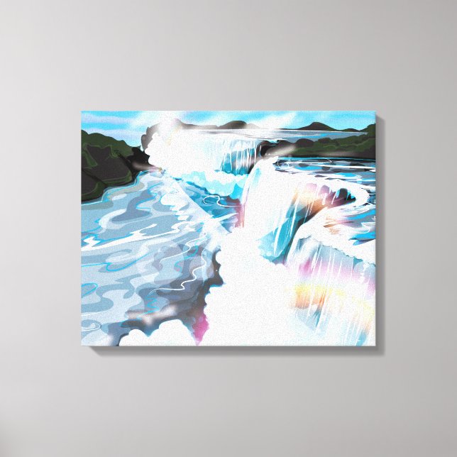 Niagara Falls Canvastryck (Framsida)