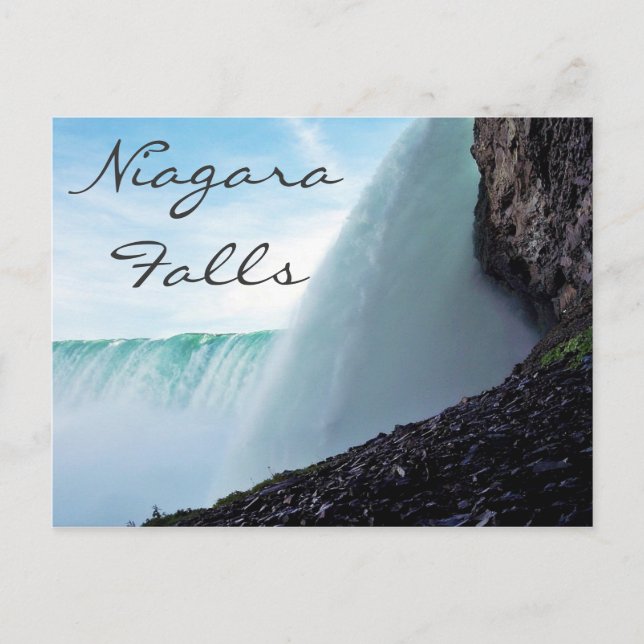 Niagara Falls Closeup Vykort (Framsida)