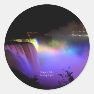 Niagara Falls, Dancing Ljus Runt Klistermärke