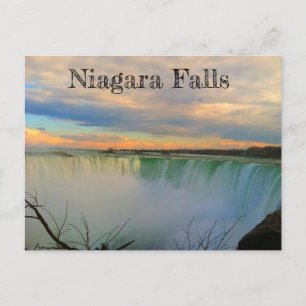 Niagara Falls Dramatic Himmel Vykort