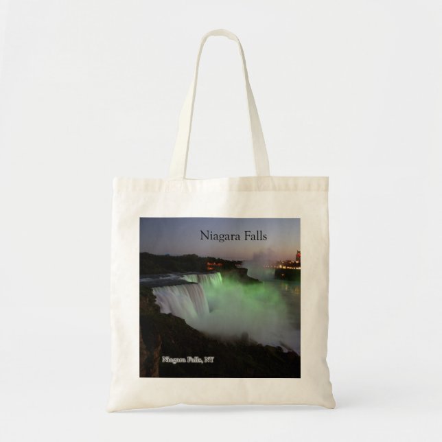 Niagara Falls dusk tote bag Tygkasse (Framsidan)