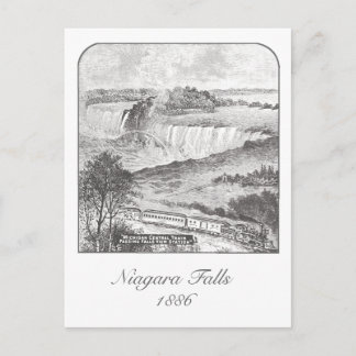 Niagara Falls - Falls View Railway 1886 Postcard Vykort