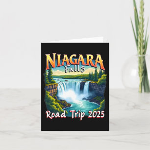 Niagara Falls Familje Semester Road Trip 2025 Resa Kort