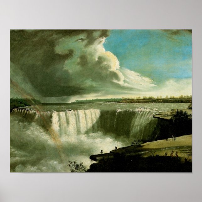 Niagara Falls från Bord Sten Poster (Framsidan)