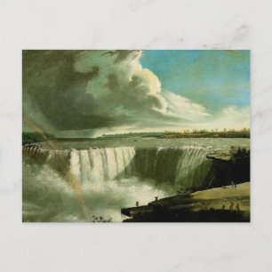 Niagara Falls från Bord Sten Vykort