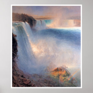 Niagara Falls från den amerikanska sidan Poster