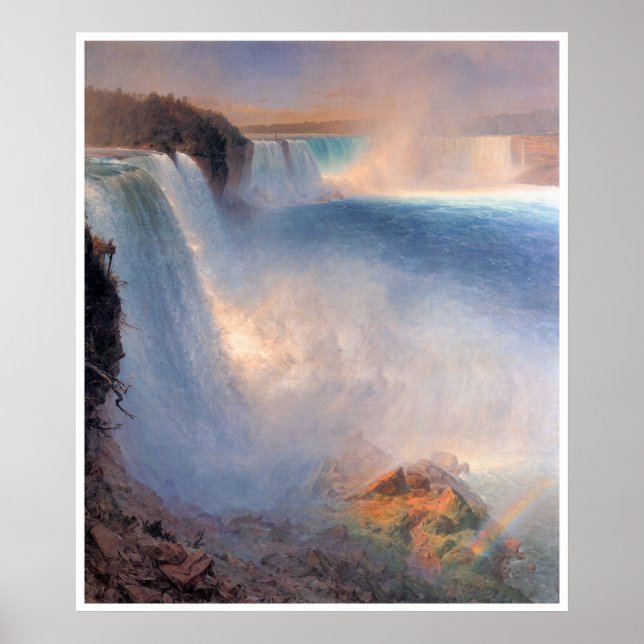 Niagara Falls från den amerikanska sidan Poster (Framsidan)