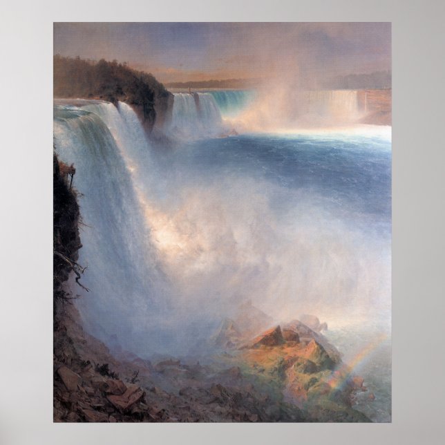 Niagara Falls, från den amerikanska sidan Poster (Framsidan)