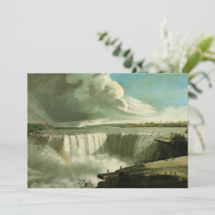 Niagara Falls från Table Rock av John Vanderlyn Inbjudningar