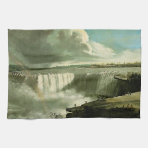 Niagara Falls från Table Rock av John Vanderlyn Kökshandduk