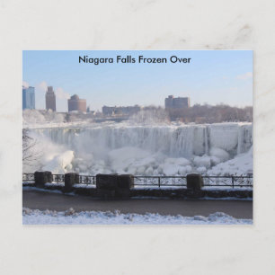Niagara Falls, fryst över Vykort