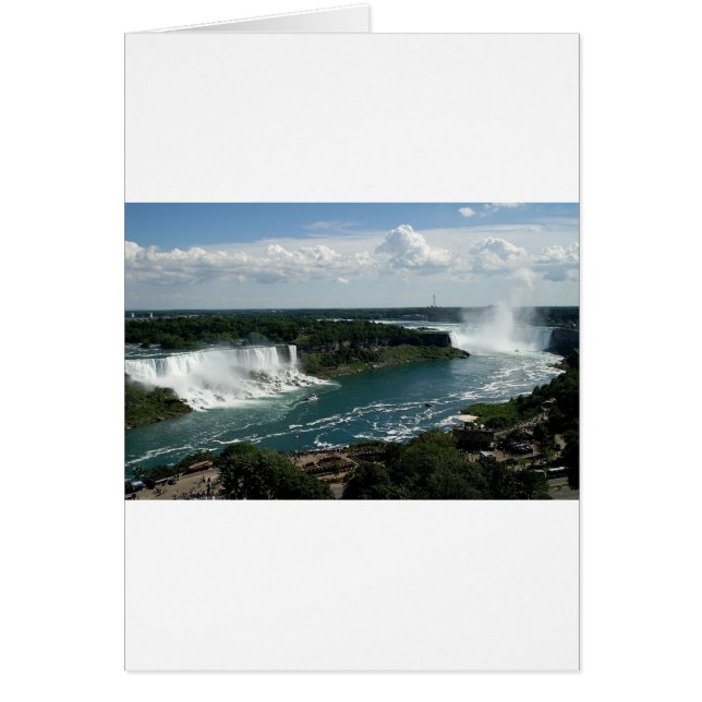 Niagara Falls Hälsningskort (Framsidan)