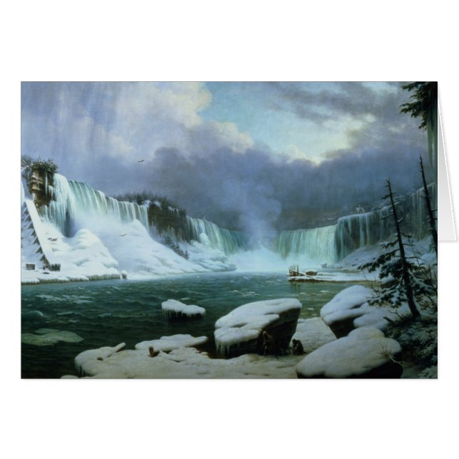 Niagara Falls Hälsningskort (Framsidan Horizontal)
