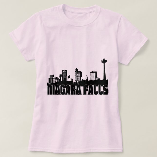 Niagara Falls horisont Tee (Design framsida)