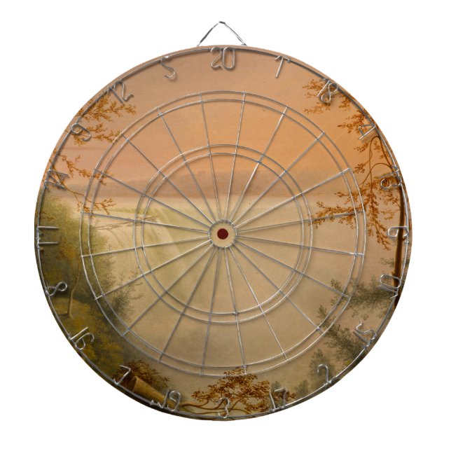 Niagara Falls (Horseshoe Falls) (Rembrandt Peale) Darttavla (Framsidan)