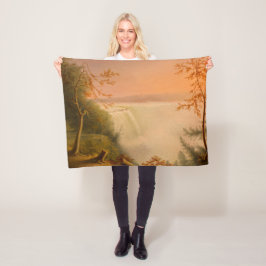 Niagara Falls (Horseshoe Falls) (Rembrandt Peale) Fleecefilt